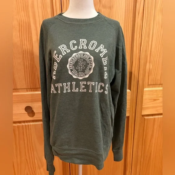 Abercrombie & Fitch Olive Green Knit - Picture 1 of 8